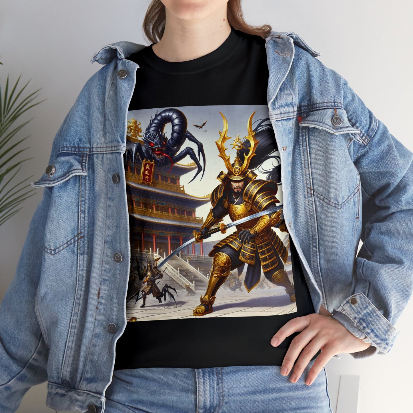 Samurai Scorpio (1) Unisex Heavy Cotton Tee