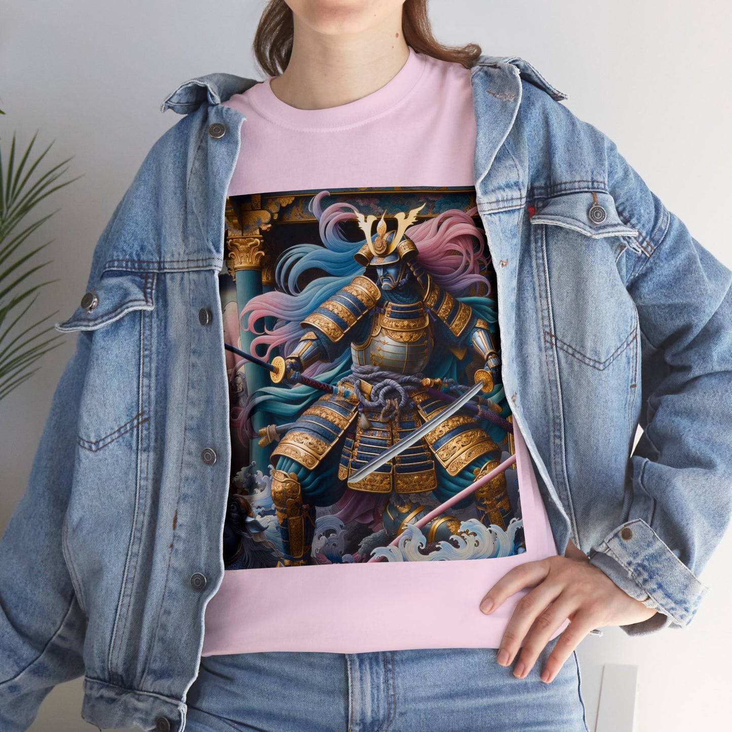 Samurai Libra (2) Unisex Heavy Cotton Tee