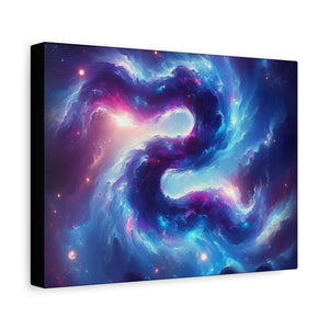 Galactic Dream Canvas Print, Home Decor, Wall Art, Space Art, Cosmic Decor, Gift for Astronomers
