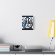 Load image into Gallery viewer, Graduation Canvas Print, Custom Artwork for Grads, Wall Art, Graduation Gift, Decor for Students, Personalized Keepsake

