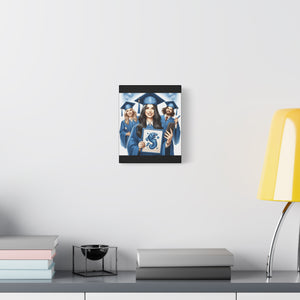 Graduation Canvas Print, Custom Artwork for Grads, Wall Art, Graduation Gift, Decor for Students, Personalized Keepsake