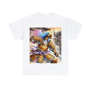 Samurai Libra (3) Unisex Heavy Cotton Tee