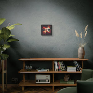 Celestial Canvas Wall Art, Starry Decor, Zodiac Home Accent, Gift for Astrology Lovers, Galaxy Art Print, Cosmic Wall Decor