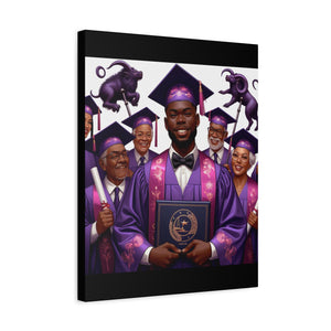Graduation Canvas Art, Inspirational Decor, Gift for Grads, Wall Art, Celebration Artwork, Home Decor, Custom Graduation Gift