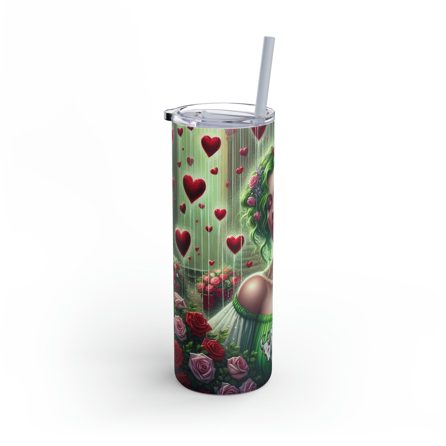 My Taurus Valentine (4) Maars Maker Skinny Matte Tumbler, 20oz