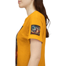 Load image into Gallery viewer, Aries Celestial Astrology Tee - Unisex Short Sleeve Shirt, Cosmic T-Shirt, Horoscope Apparel, Astrology Gift, Zodiac Wear
