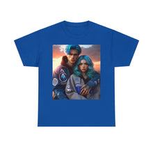 Load image into Gallery viewer, Unisex Aquarius Couple (1) Heavy Cotton Tee
