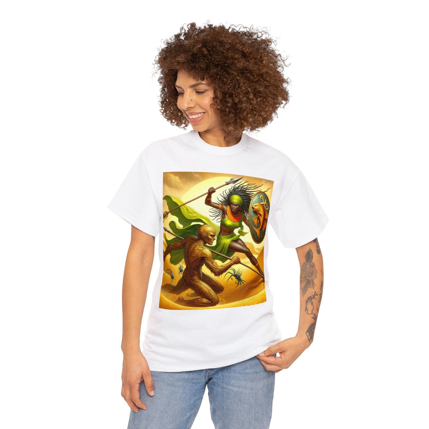 Pisces Zulu (F1) Unisex Heavy Cotton Tee