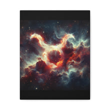 Load image into Gallery viewer, Astrological Canvas Print, Zodiac Decor, Taurus Wall Art, Constellation Artwork, Celestial Home Decor
