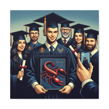 Load image into Gallery viewer, Graduation Canvas Wall Art, Perfect Gift for Graduates, Customizable Graduation Gift, College Decor, Graduation Celebration Decor
