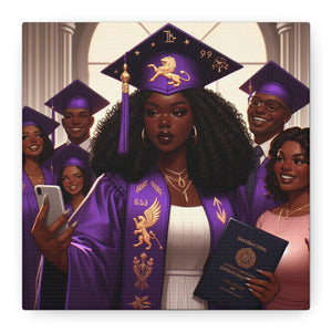 Graduation Canvas Art, Inspirational Wall Decor for New Grads, Proud Graduate Gift, College or High School Graduation, Unique Home Decor