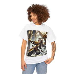 Samurai Capricorn (F4) Unisex Heavy Cotton Tee