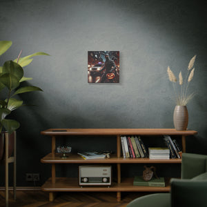 Halloween Canvas Wall Art, Spooky Mummy Decor, Perfect for Fall Home Decoration, Haunted House Vibes, Unique Gift Idea