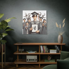 Load image into Gallery viewer, Graduation Canvas Print, Custom Grad Gift Wall Art for Students, Class of 2023 Decor, Unique Graduation Celebration Artwork, [...]
