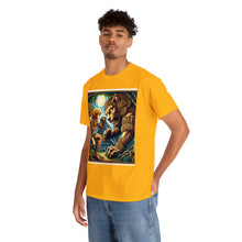 Load image into Gallery viewer, Leo Aztec (11) Unisex Heavy Cotton Tee
