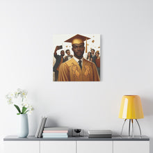 Load image into Gallery viewer, Graduation Canvas Art, Graduate Gift, Class of 2023 Decor, Achievement Wall Art, Inspirational Home Decor, College Graduation
