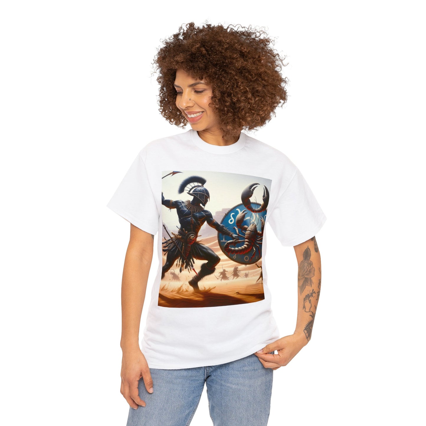 Scorpio Zulu (4) Unisex Heavy Cotton Tee