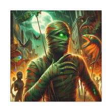 Load image into Gallery viewer, Canvas Print Halloween Pisces Mummy
