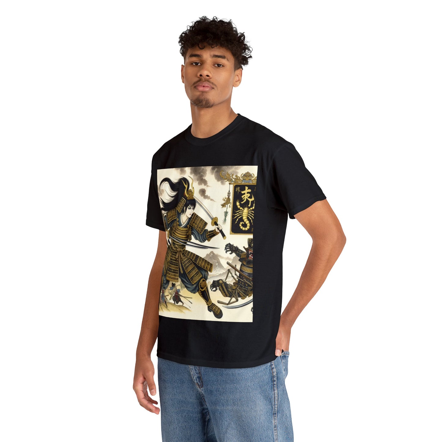 Samurai Scorpio (F4) Unisex Heavy Cotton Tee