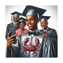 Load image into Gallery viewer, Graduation Celebration Canvas Wall Art, Family Graduation Gift, Custom Graduate Canvas, Home Decor for Graduates, Graduation [...]
