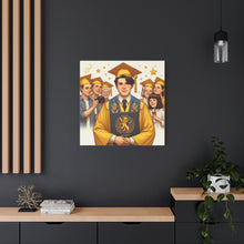 Load image into Gallery viewer, Graduation Canvas Art, Wall Décor, Gift for Grads, Celebration Artwork, Inspirational Home Decor
