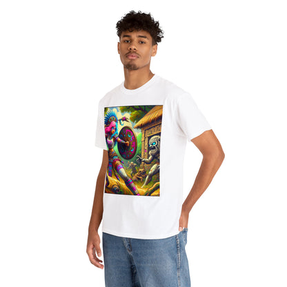 Libra Aztec (F2) Unisex Heavy Cotton Tee