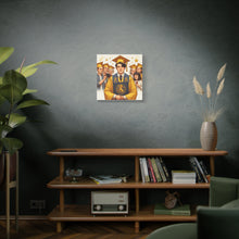 Load image into Gallery viewer, Graduation Canvas Art, Wall Décor, Gift for Grads, Celebration Artwork, Inspirational Home Decor
