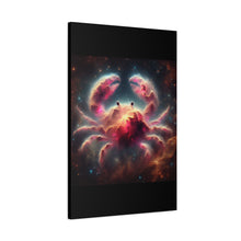 Load image into Gallery viewer, Cosmic Crab Canvas Art Print, Wall Decor, Unique Gift, Space Lover, Astrology, Home Decor, Modern Art

