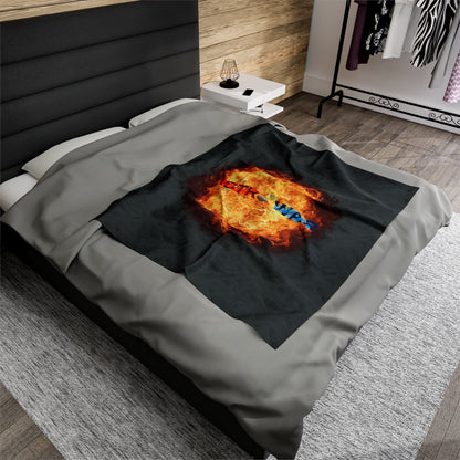 Astro War Velveteen Plush Blanket