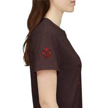 Load image into Gallery viewer, Aries Heart Tee, Unisex Heavy Cotton T-Shirt, Astrology Gift, Birthday Present, Graphic Tee, Casual Wear, Unique Design
