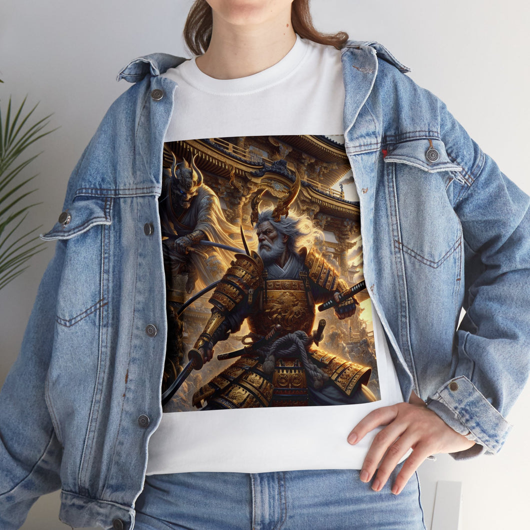 Samurai Capricorn (4) Unisex Heavy Cotton Tee