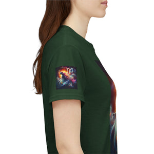 Virgo Cosmic Astrology Tee, Horoscope T-Shirt, Zodiac Cotton Shirt, Unisex Graphic Tee, Celestial Apparel, Astrology Gift