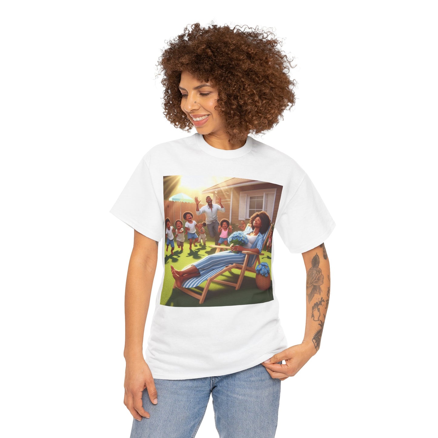 Mother's Day (7) Unisex Heavy Cotton Tee