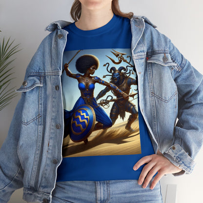 Aquarius Zulu (F1) Unisex Heavy Cotton Tee