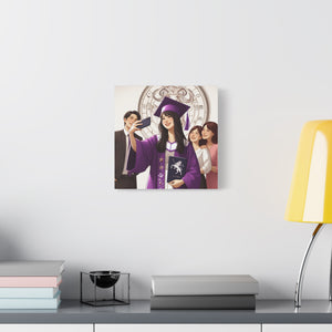 Graduation Canvas Art Print, Perfect Gift for Graduates, Wall Decor for Celebration, Home Office Decoration, Unique Graduation Gift