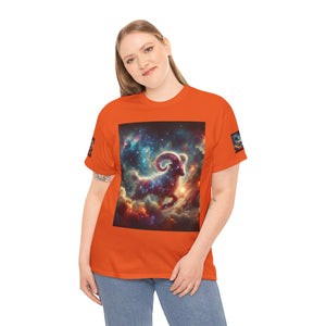 Aries Celestial Astrology Tee - Unisex Short Sleeve Shirt, Cosmic T-Shirt, Horoscope Apparel, Astrology Gift, Zodiac Wear