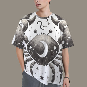 Cancer Round Neck Loose T-Shirt