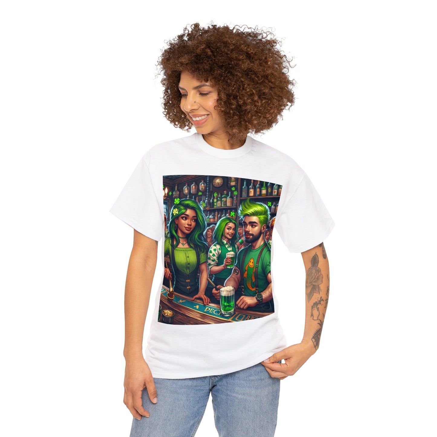 St. Patrick's Day (13) Unisex Heavy Cotton Tee