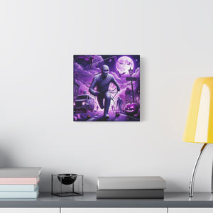 Canvas Wall Art - Halloween Sagittarius Mummy Astrology