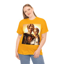 Load image into Gallery viewer, Unisex Leo Couple (1) Heavy Cotton Tee
