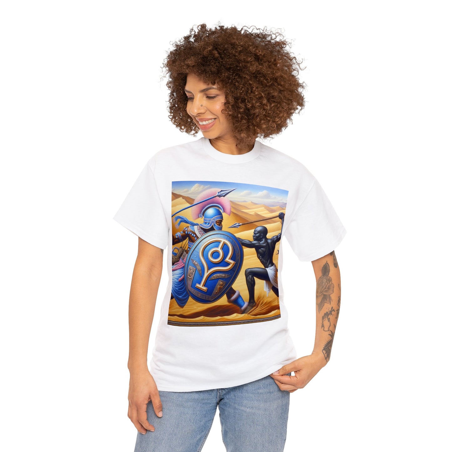 Libra Zulu (2) Unisex Heavy Cotton Tee