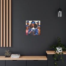 Load image into Gallery viewer, Graduation Canvas Print, Gift for Her, Home Decor, Celebration Artwork, Inspirational Graduation Gift
