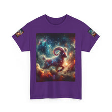 Load image into Gallery viewer, Aries Celestial Astrology Tee - Unisex Short Sleeve Shirt, Cosmic T-Shirt, Horoscope Apparel, Astrology Gift, Zodiac Wear
