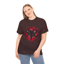Load image into Gallery viewer, Bold Graphic Aries T-Shirt, Unisex Tee for Astrology Lovers, Unique Gift for Birthdays, Casual Wear, Statement Piece
