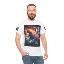 Load image into Gallery viewer, Virgo Cosmic Astrology Tee, Horoscope T-Shirt, Zodiac Cotton Shirt, Unisex Graphic Tee, Celestial Apparel, Astrology Gift

