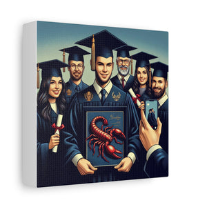 Graduation Canvas Wall Art, Perfect Gift for Graduates, Customizable Graduation Gift, College Decor, Graduation Celebration Decor