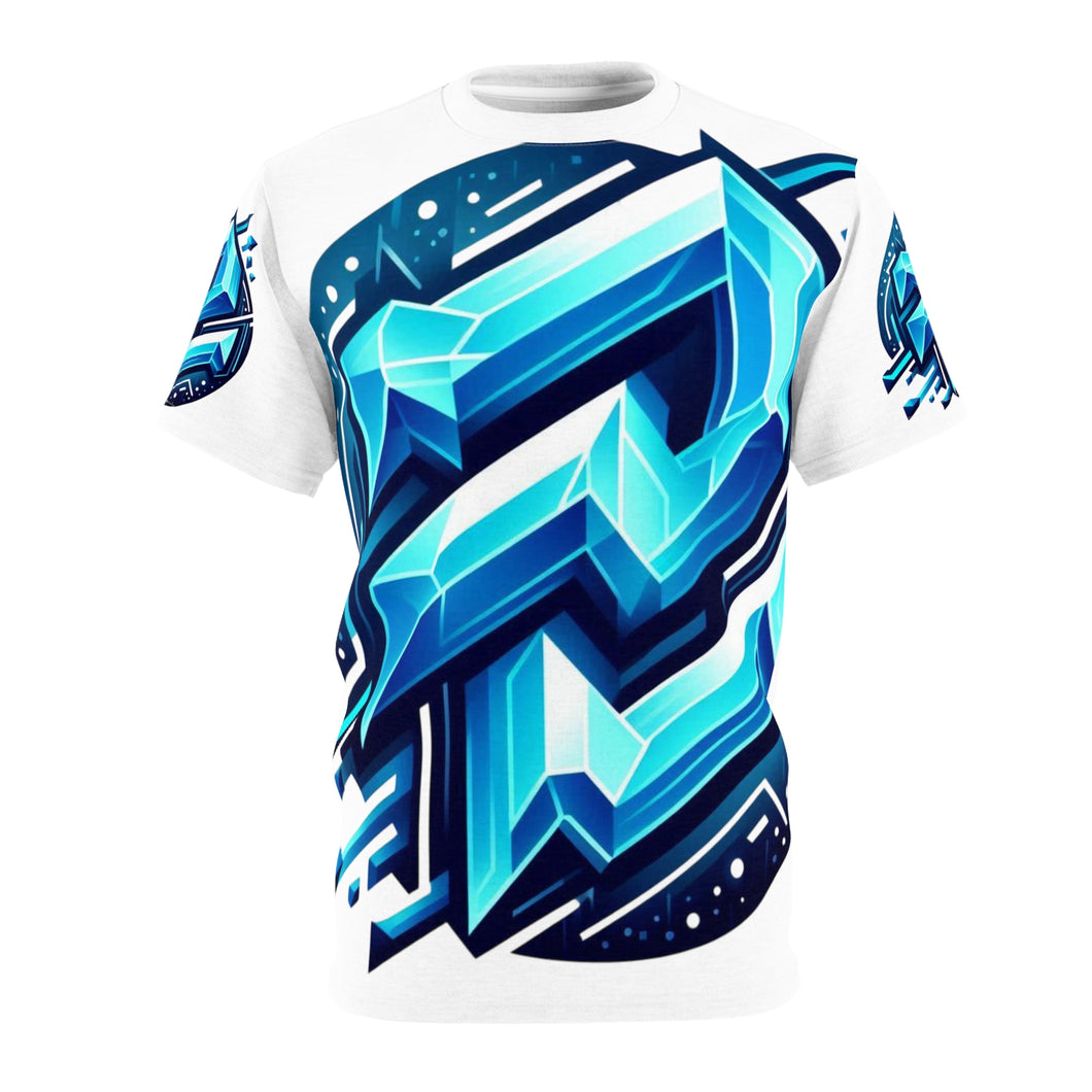Vibrant Unisex Graphic Tee, AOP Streetwear T-Shirt, Trendy Summer Top, Cool Gift for Him/Her, Art-Inspired Casual Wear