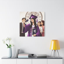 Load image into Gallery viewer, Graduation Canvas Art Print, Perfect Gift for Graduates, Wall Decor for Celebration, Home Office Decoration, Unique Graduation Gift
