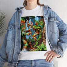 Load image into Gallery viewer, Pisces Aztec (3) Unisex Heavy Cotton Tee
