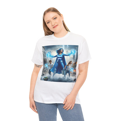 Aquarius Mother's Day (4) Unisex Heavy Cotton Tee